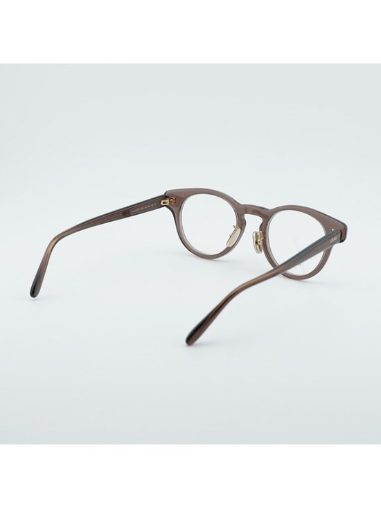 Loewe LW50085F 050 Unisex Eyeglasses Shiny Brown 49mm Round Frame main image 8